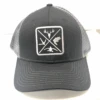 Hunters Logo HW-OS-CBL Black/Charcoal Snap Back Trucker Cap -Western Cowboy Clothing image a74e9ed8 1d72 43ed 97b4 ee97da71e106