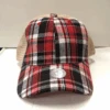Red Houndstooth Cap -Western Cowboy Clothing image aed33c82 b812 49da 9ba9 f22cba734a71