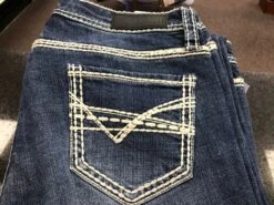 Women's Panhandle Rock & Roll W8M9516 Mid Rise Trouser Jean -Western Cowboy Clothing image b4fe3ee9 8ac9 45b5 9d33 586dff120a65