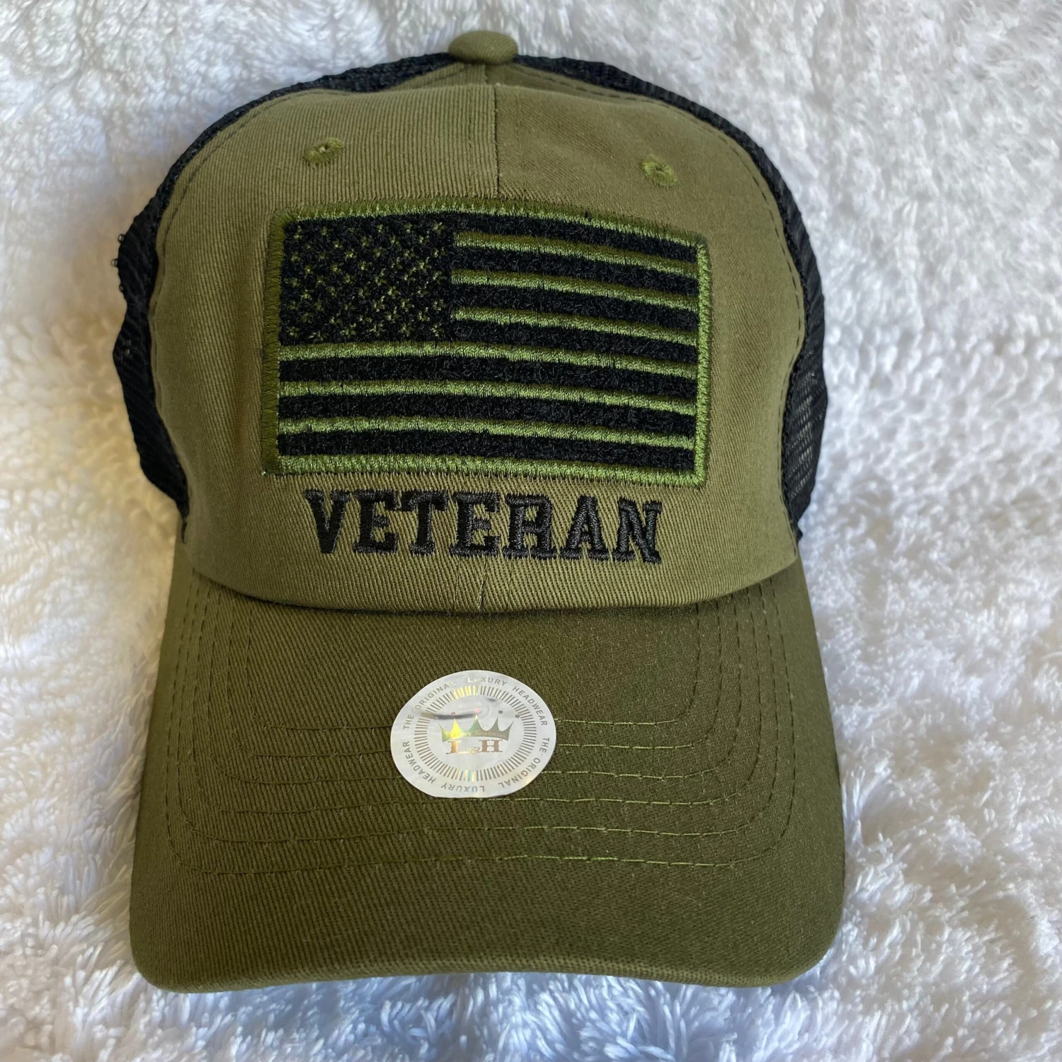 Green Veteran Cap 3 Green Veteran Cap