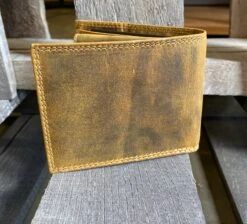 Zep Pro IWT1VINT-UAL University Of Alabama Roll Tide Vintage Brown “Crazy Horse” Leather Bi-fold Wallet -Western Cowboy Clothing image bb359296 db34 4bf0 b25b dc92735773fb