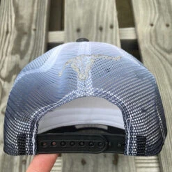 3D Longhorn Grey Snap Back Trucker Cap -Western Cowboy Clothing image c5573d18 17a0 4149 8d57 67814e9a14b5