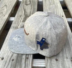 Longhorn Big Shadow Heather Grey Snap Back Cap 8 Longhorn Big Shadow Heather Grey Snap Back Cap -Western Cowboy Clothing image e8c1b0bb 4a80 4d8e 92cf cf0608aba9d3