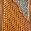 Top Notch Accessories HK502BR Brown Hairon/Basketweave W/Praying Cowboy Concho Wallet -Western Cowboy Clothing image f0142ec5 4fbb 4c20 9dad d8ce86497f19
