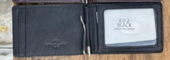 Top Notch Accessories 802BK Black Full Grain Leather Money Clip 7 Top Notch Accessories 802BK Black Full Grain Leather Money Clip -Western Cowboy Clothing image fe764f10 5dbe 4b45 b5ad d1d967e5351b