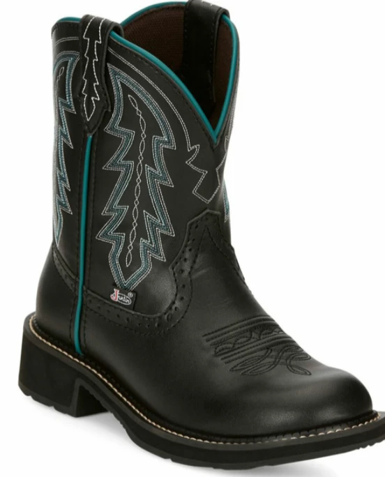 Justin Boots Women's Justin GY9537 Gypsy LYLA Black Round Toe Boot (SHOP IN-STORE TOO) 3 Justin Boots Women's Justin GY9537 Gypsy LYLA Black Round Toe Boot (SHOP IN-STORE TOO)