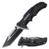 USMC M-A1058BK BLACK SPRING ASSISTED KNIFE -Western Cowboy Clothing m a1058bk 00main b5xnjgbmnex96xyd