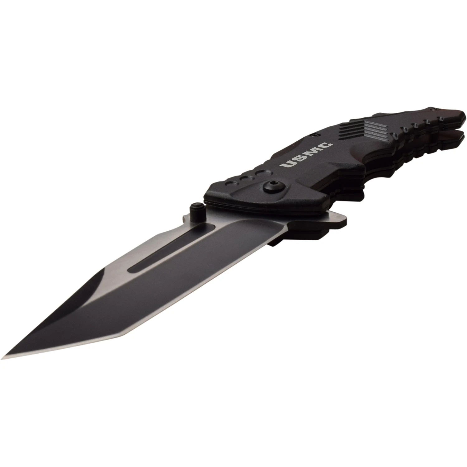 USMC M-A1058BK BLACK SPRING ASSISTED KNIFE 6 USMC M-A1058BK BLACK SPRING ASSISTED KNIFE - Image 4