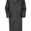 Men's Outback 2406-BLK Long Black Pak-a-roo Duster Raincoat -Western Cowboy Clothing outback trading company duster coats black xs pak a roo duster 2406 blk xs 12000715767861 600x 7f020287 02bd 4488 830e cdd19dfeac6b