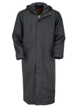 Men's Outback 2406-BLK Long Black Pak-a-roo Duster Raincoat