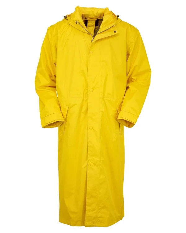 Men's Outback 2406-GLD Long Gold Pak-a-roo Duster Raincoat 3 Men's Outback 2406-GLD Long Gold Pak-a-roo Duster Raincoat