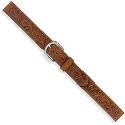 Silver Creek 53909 Western Scroll Tooled Belt -Western Cowboy Clothing qi53909 03
