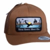 RDHC190 Red Dirt Hat Company Ducks Caramel Cap -Western Cowboy Clothing rd9