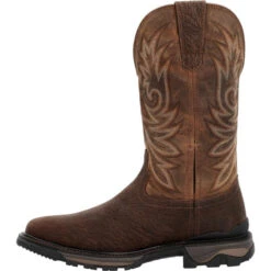 Rocky Boots Rocky RKW0375 Men's Carbon 6 Pull-On Western Boot (SHOP IN-STORE TOO) -Western Cowboy Clothing rks0375 4